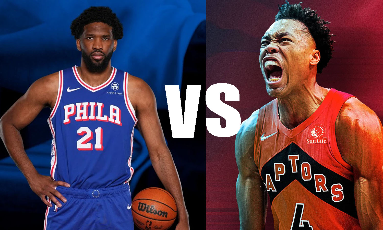 toronto raptors vs 76ers match player stats