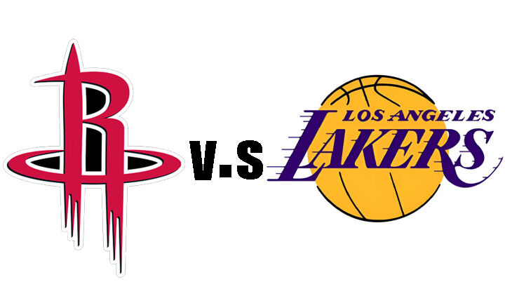 houston rockets vs lakers match player stats