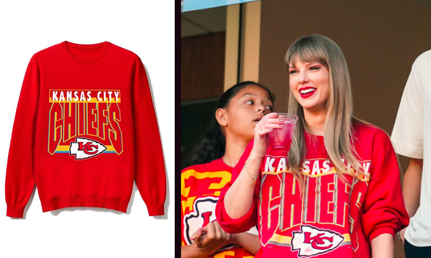 Taylor Swift Chiefs Sweatshirt
