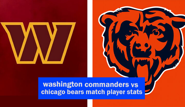 washington commanders vs chicago bears match player stats