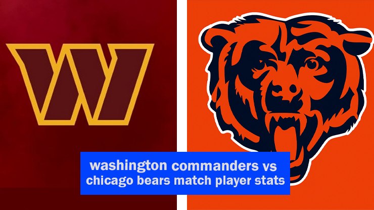 washington commanders vs chicago bears match player stats
