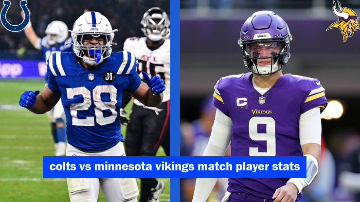 colts vs minnesota vikings match player stats