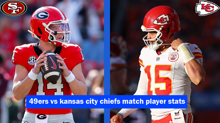 49ers vs kansas city chiefs match player stats