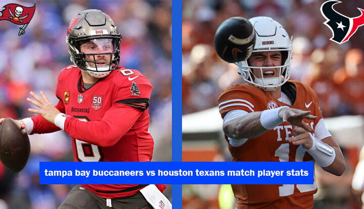 tampa bay buccaneers vs houston texans match player stats