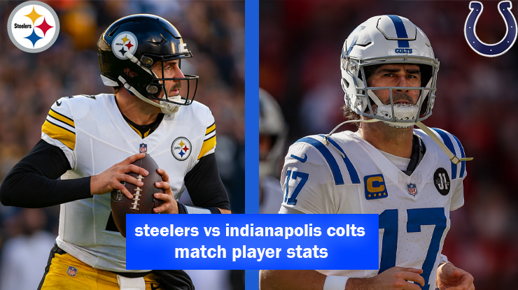 steelers vs indianapolis colts match player stats