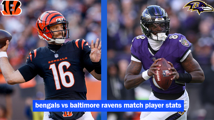 bengals vs baltimore ravens match player stats
