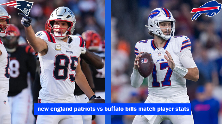 new england patriots vs buffalo bills match player stats