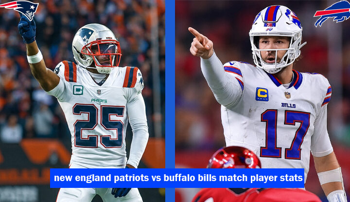 new england patriots vs buffalo bills match player stats