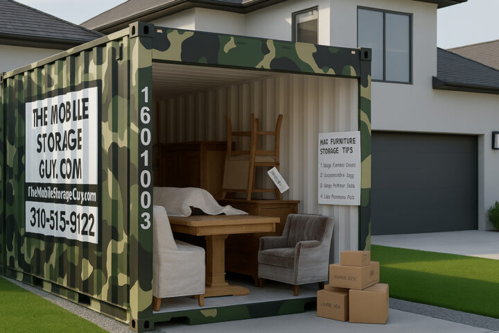 How to store wooden furniture