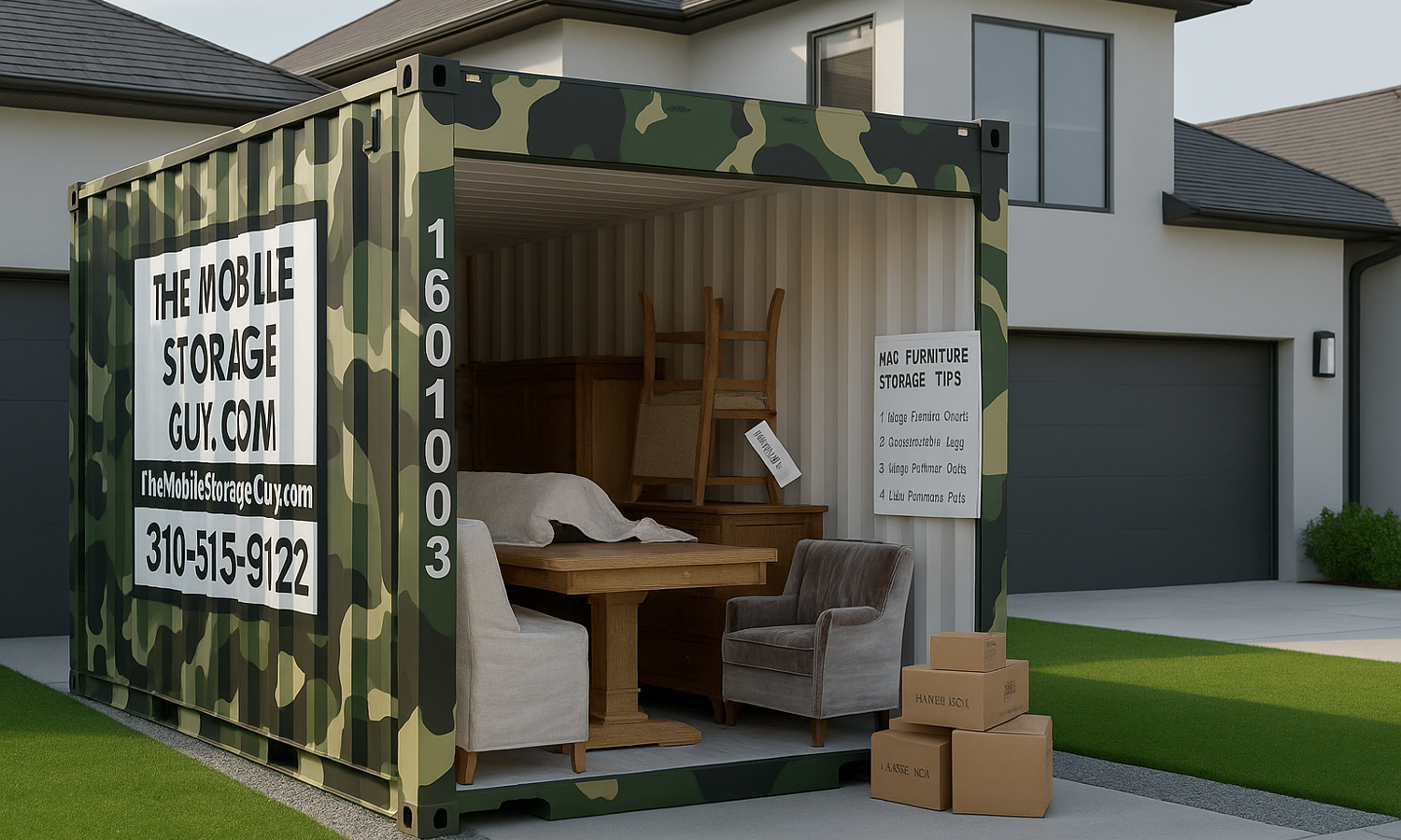 How to store wooden furniture