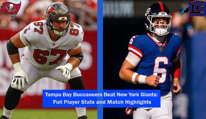 tampa bay buccaneers vs new york giants match player stats