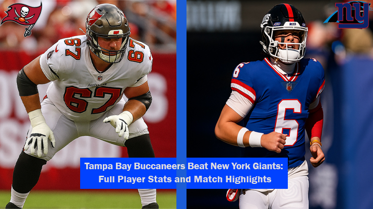 tampa bay buccaneers vs new york giants match player stats