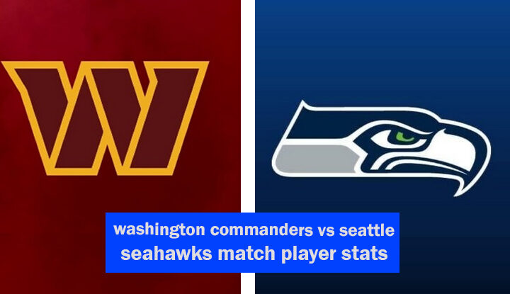 washington commanders vs seattle seahawks match player stats