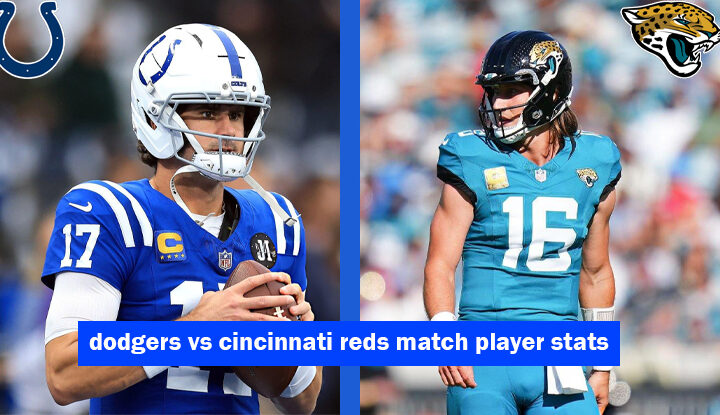 colts vs jacksonville jaguars match player stats