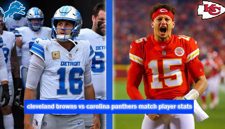 detroit lions vs kansas city chiefs match player stats