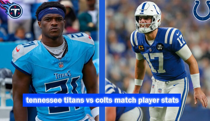 tennessee titans vs colts match player stats
