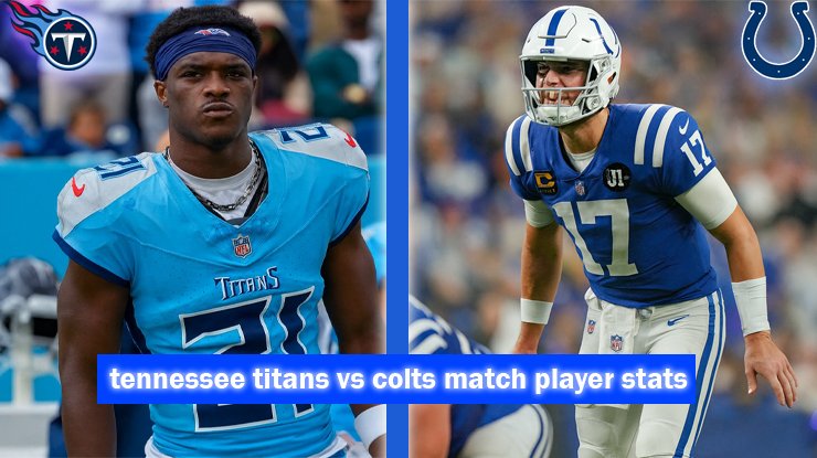 tennessee titans vs colts match player stats