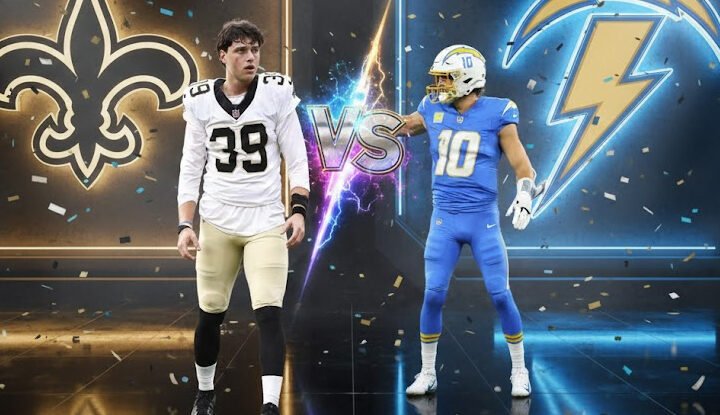 new orleans saints vs los angeles chargers match player stats