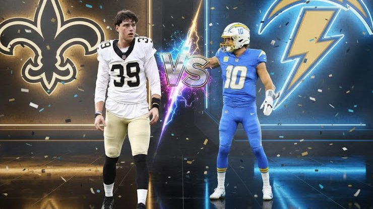 new orleans saints vs los angeles chargers match player stats