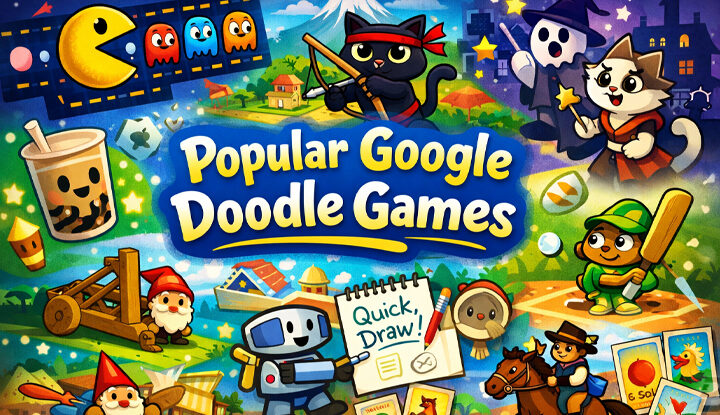 Popular Google Doodle Games