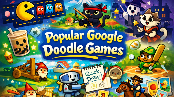 Popular Google Doodle Games