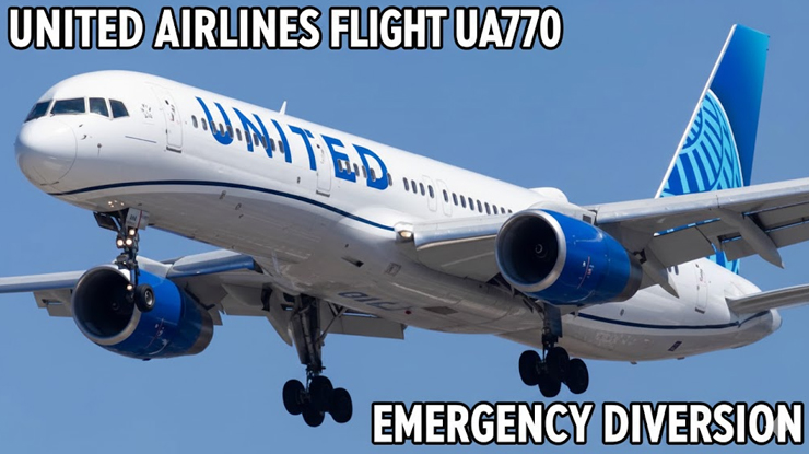 united airlines flight ua770 emergency diversion