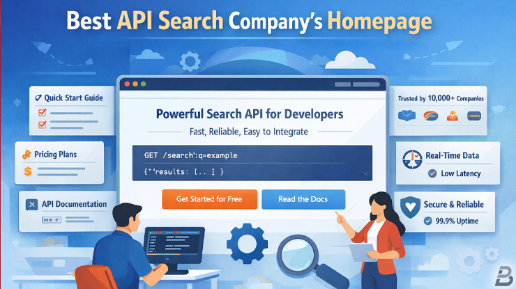 best api search company's homepage