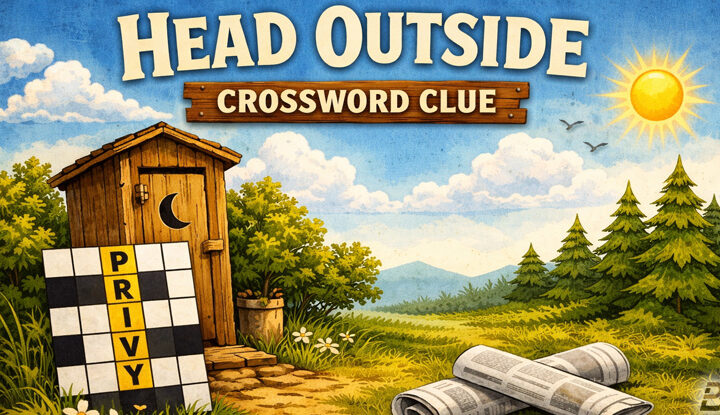 head outside crossword