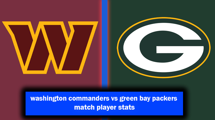 washington commanders vs green bay packers match player stats