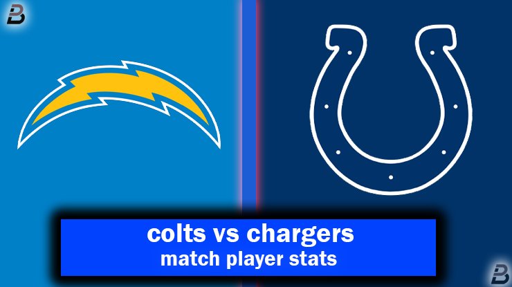 colts vs chargers match player stats